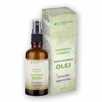 VIA ORGANIKA moringa caribic 100% MORINGA OLEJ + Levanduľa