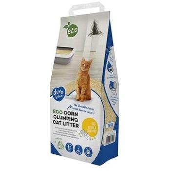 DUVO+ Eco hrudkujúca podstielka pre mačky z kukurice 10 kg (5414365374495)