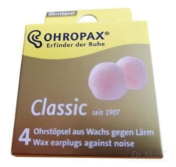 Chranic Sluchu Ohropax Classic 4Ks Z Vosku