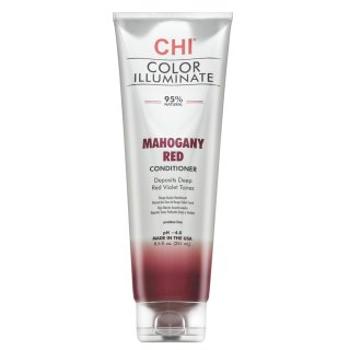 CHI Ionic Color Illuminate Mahogany Red Conditioner tónovací kondicionér pre oživenie červených odtieňov 251 ml