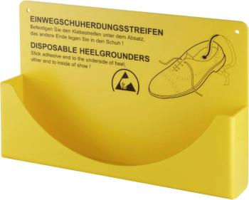 Wolfgang Warmbier nástenný držiak pre jednorázové pásky na päty 1 ks žltá 2560,894.H