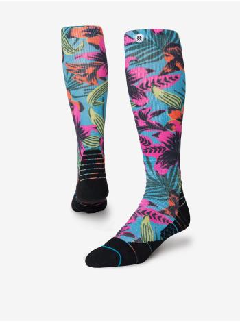 Modré unisex vzorované podkolienky Stance Tropical Breeze