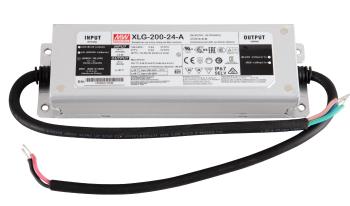 LED Solution Mean Well napájací zdroj XLG 24V 200W IP67 XLG-200-24-A