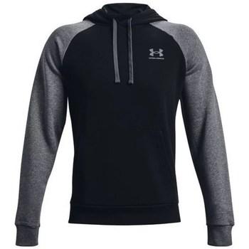 Under Armour  Mikiny Bluza Męska Rival Flc Colorblock HD  Čierna