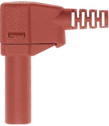 Stäubli SLS425-SW bezpečnostna lamelová zástrčka zástrčka, zahnutá Ø pin: 4 mm červená 1 ks