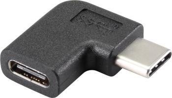 Renkforce USB 3.1 (Gen 2) adaptér [1x USB-C ™ zástrčka - 1x USB-C ™ zásuvka]  90 ° Zatočený doprava