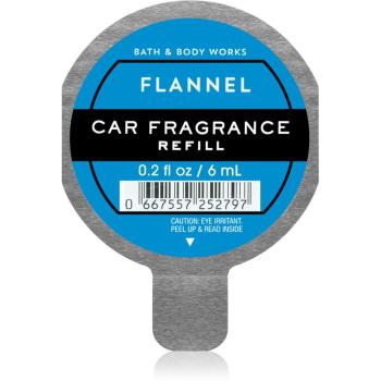 Bath & Body Works Flannel vôňa do auta náplň 6 ml