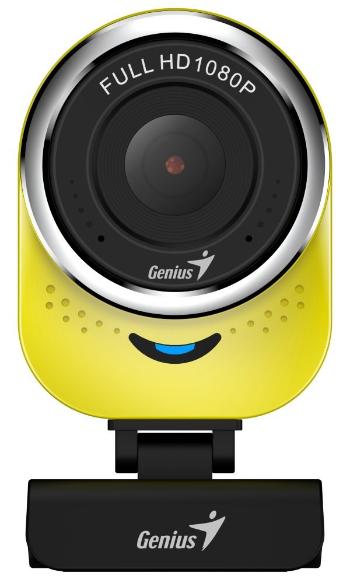 GENIUS webkamera QCam 6000/ žltá/ Full HD 1080P/ USB2.0/ mikrofón