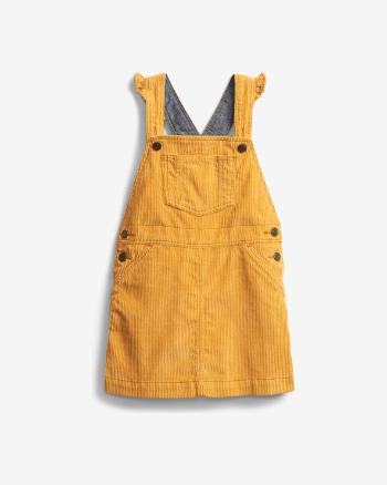 GAP Šaty s trakmi detské Žltá