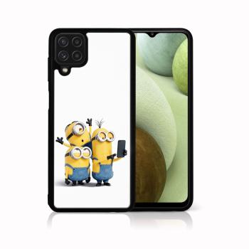 MY ART Silikónový kryt Samsung Galaxy A12 / M12 MINIONS SELFIE (022)