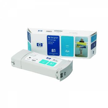 HP C4931A - originálna cartridge HP 81, azúrová, 680ml