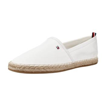 Tommy Hilfiger  BASIC TOMMY FLAT ESPADRI  Espadrilky Biela