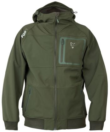 Fox mikina collection green silver shell hoodie-veľkosť xxxl