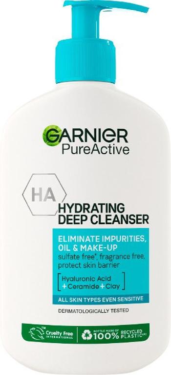 GARNIER Pure Active hydratačný čistiaci gél proti nedokonalostiam, 250 ml