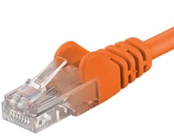 PremiumCord Patch kábel UTP RJ45-RJ45 CAT6 1,5m oranžová