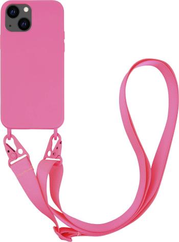 Vivanco Necklace Smartphone-Kette Apple iPhone 13 ružová