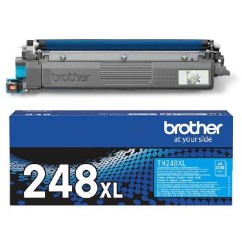 BROTHER TN-248-XL - originálny toner, azúrový, 2300 strán