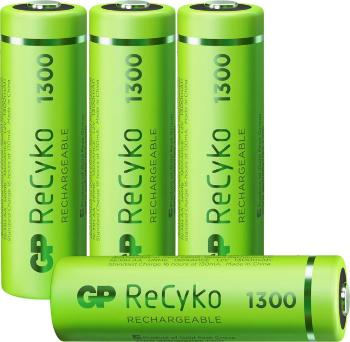 GP Batteries ReCyko+ HR06 tužkový akumulátor typu AA  Ni-MH 1300 mAh 1.2 V 4 ks