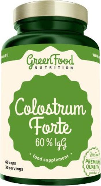 GREENFOOD NUTRITION Colostrum Forte 60% IgG 60 kapslí