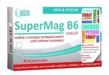 Astina SuperMag B6 CHELÁT 30 kapsúl