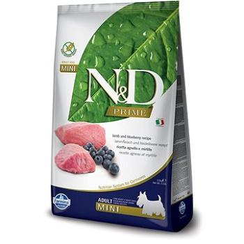 N&D grain free dog adult mini lamb & blueberry 7 kg (8010276021823)