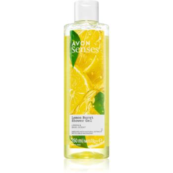 Avon Senses Lemon Burst osviežujúci sprchový gél 250 ml