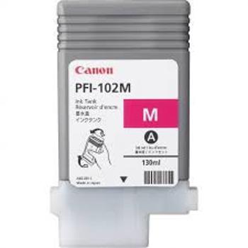 Canon PFI-102M, 0897B001 purpurová (magenta) originálna cartridge