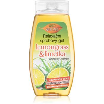 Bione Cosmetics Lemongrass & Limetka relaxačný sprchový gél pre ženy 260 ml