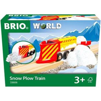 Brio World 33606 - Vlak so snehovým pluhom (7312350336061)