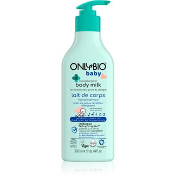 OnlyBio Baby Hypoallergenic hypoalergénne telové mlieko pre deti od narodenia 300 ml