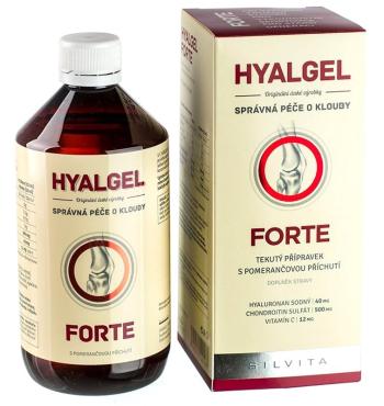 Silvita HYALGEL FORTE sirup s príchuťou pomaranča 500 ml