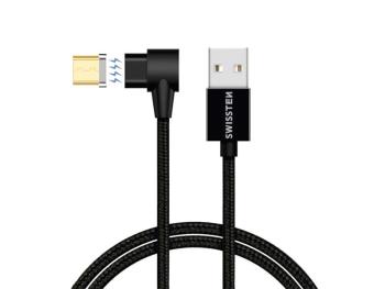 Kábel SWISSTEN 71527400 Arcade USB/Micro USB 1,2m Black