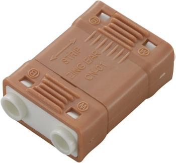TRU COMPONENTS 742018  nízkonapäťový konektor na kábel s rozmerom: -  tuhosť: 0.824-3.307 mm² Pólov: 2 1 ks oranžová