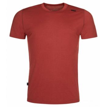 Pánske funkčné tričko Kilpi Merino-M tmavo červené XS