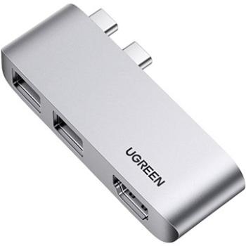 UGREEN Dual USB-C to 2× USB 3.1 + HDMI (10914)