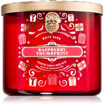 Bath & Body Works Raspberry Thumbprint vonná sviečka 411 g