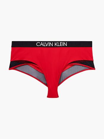 Calvin Klein Spodný diel plaviek Červená