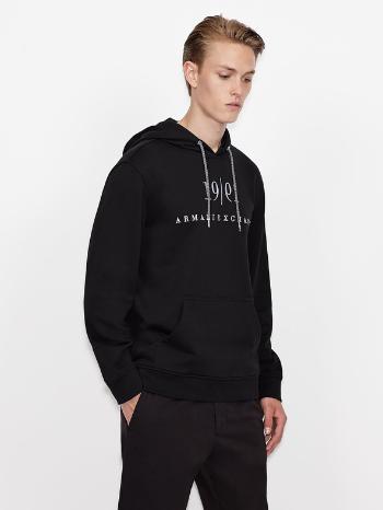 Armani Exchange Mikina Čierna