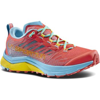 La Sportiva  Jackal II 56K402602 Hibiscus/Malibu Blue  Bežecká a trailová obuv Červená