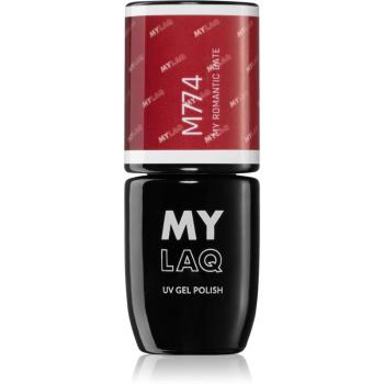 MYLAQ UV Gel Polish gélový lak na nechty odtieň My Romantic Date 5 ml