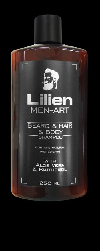 Lilien Men Art beard&hair&body shampoo black 250 ml