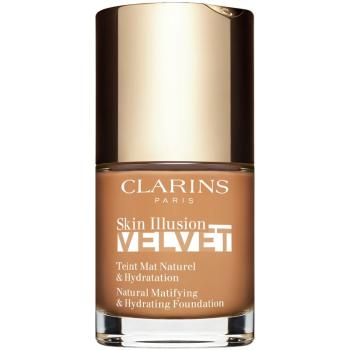 Clarins Skin Illusion Velvet tekutý mejkap s matným finišom s vyživujúcim účinkom odtieň 113C 30 ml