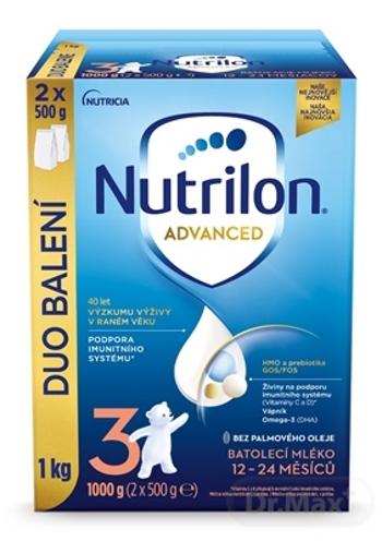 Nutrilon Advanced 3 DUO BALENIE dojčenské mlieko