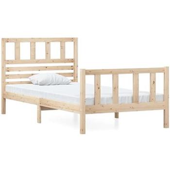 Rám postele masívne drevo 90 × 200 cm, 3101138