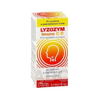 LYZOZYM IMUNO C D SO SELÉNOM A VITAMÍNMI E a K