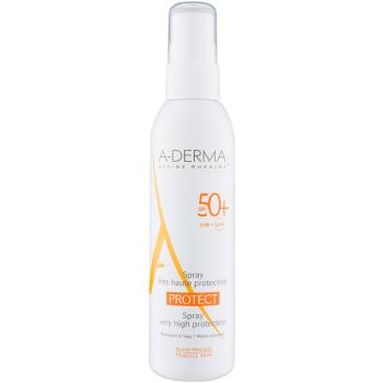 A-Derma Protect ochranné mlieko v spreji SPF 50+ 200 ml