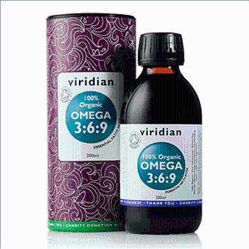 Viridian Omega 3:6:9 Oil 200 ml Organic