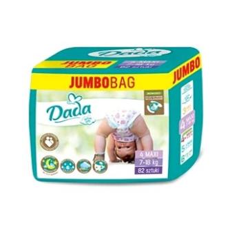 DADA Jumbo Bag Extra Soft veľkosť 4, 82 ks (8594159081567)