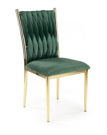 Jedálenská stolička K436 Halmar Tmavo zelená