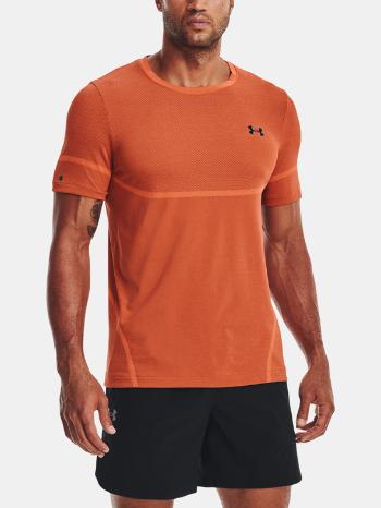 Under Armour UA Rush Seamless Legacy Tričko Oranžová